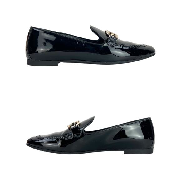 Ferragamo Gancini Patent Leather Loafers - Picture 3 of 8
